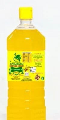 Ponmanam Groundnut oil 1 Litre (பொன் மணம் கடலை எண்ணெய் 1 லிட்டர்